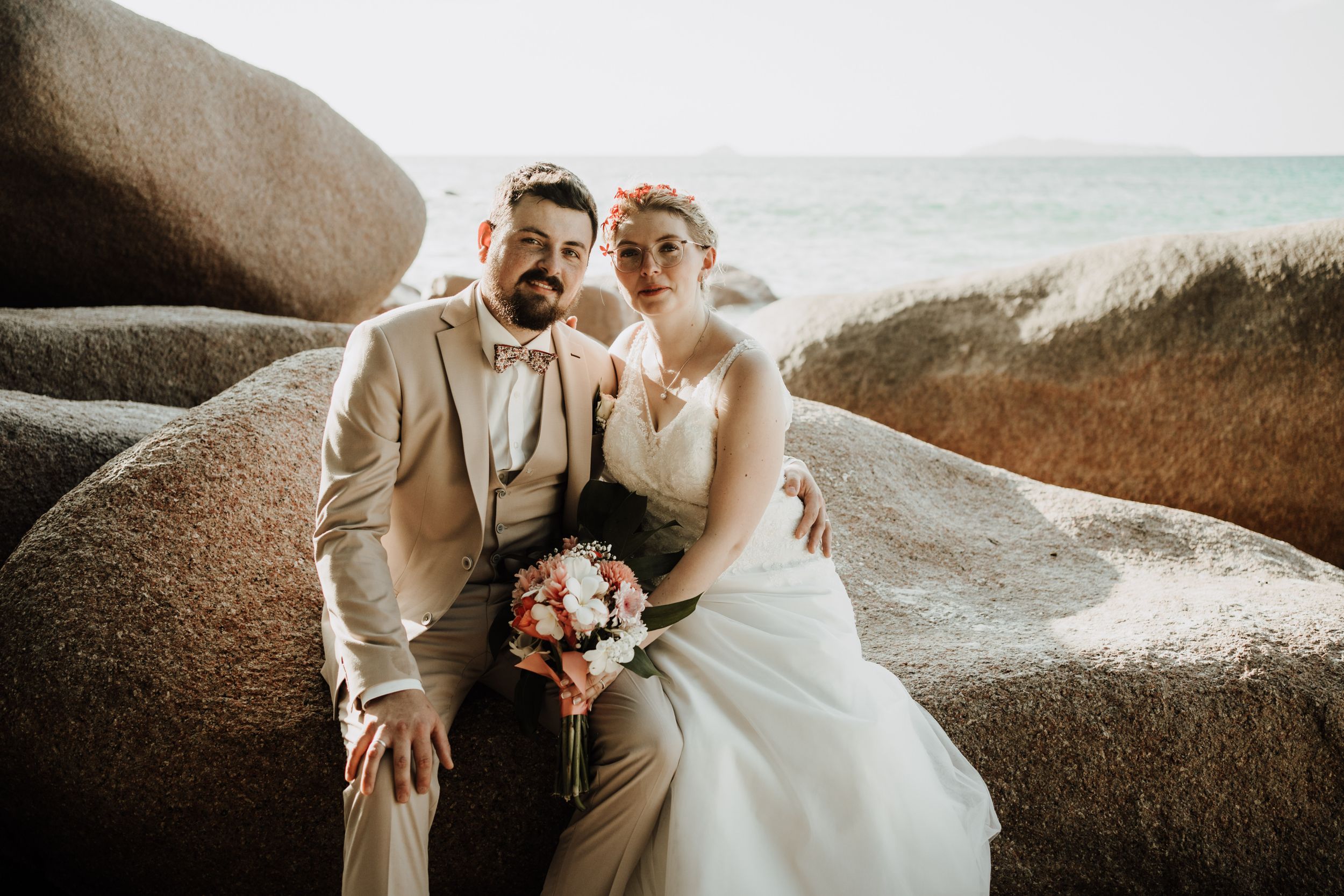 Caroline et Alan - Mariage Anse Lazio Praslin Seychelles 2022 - photo 03