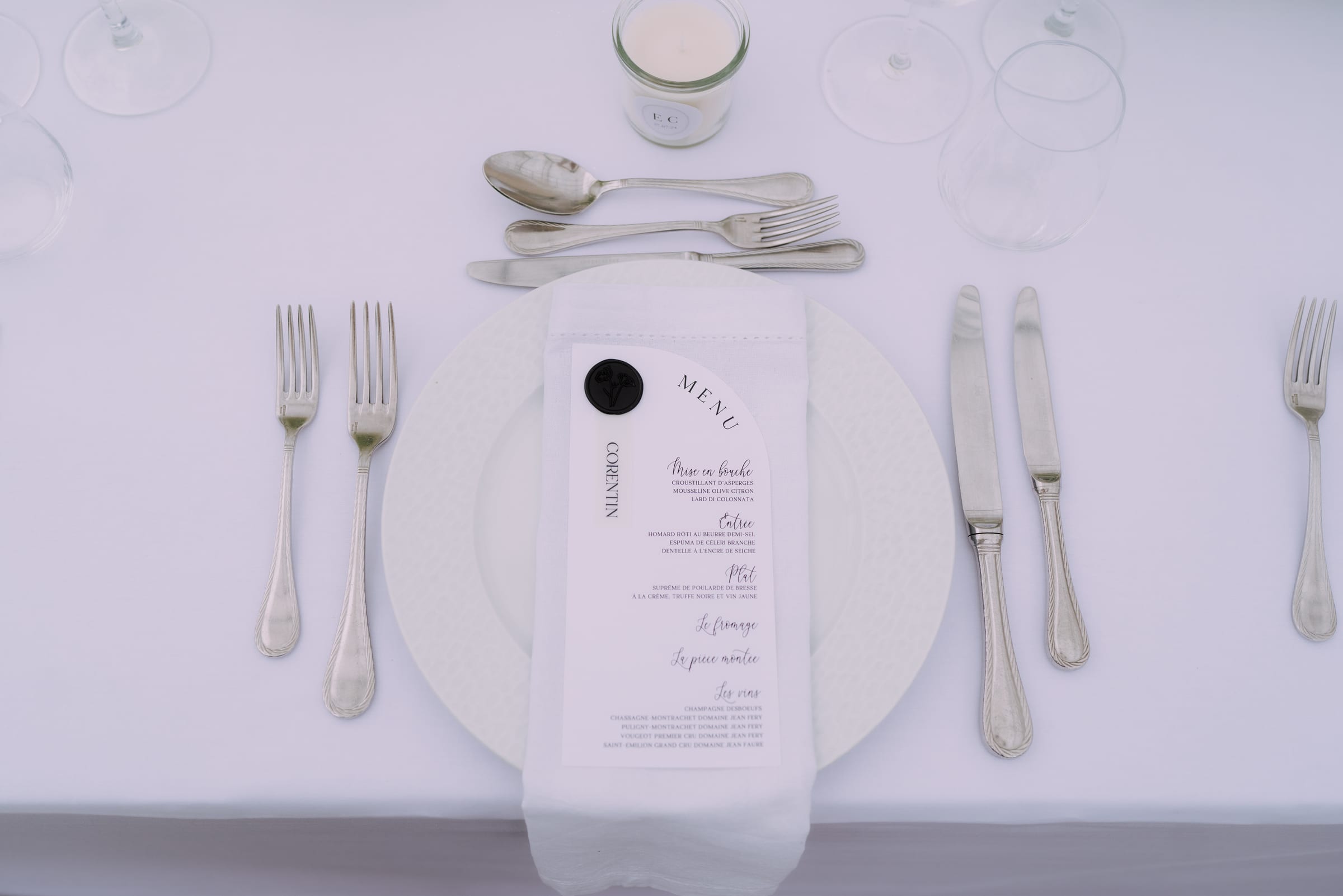 Eloïse et Corentin - Mariage Hostellerie Le Griffon Champagne 2024 - photo 01