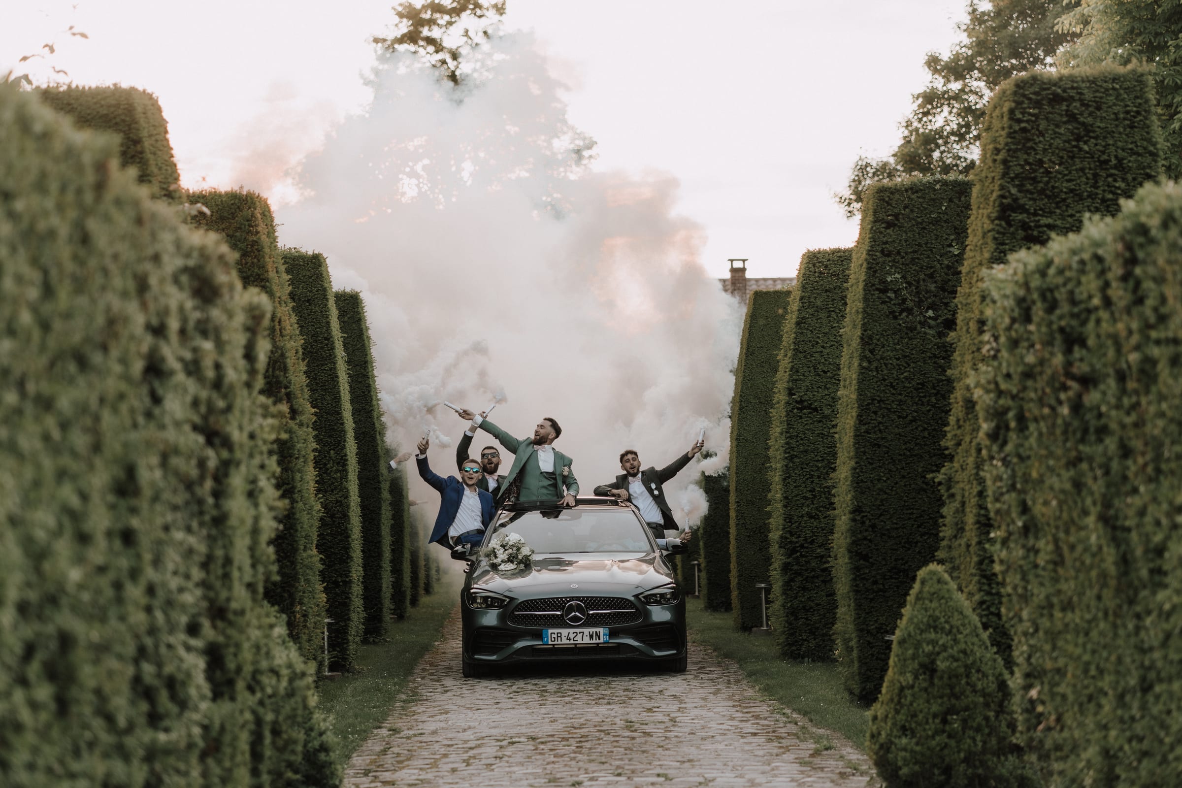 Nolwenne et Adrien - Mariage Domaine de Vaugency Champagne 2024 - photo 12