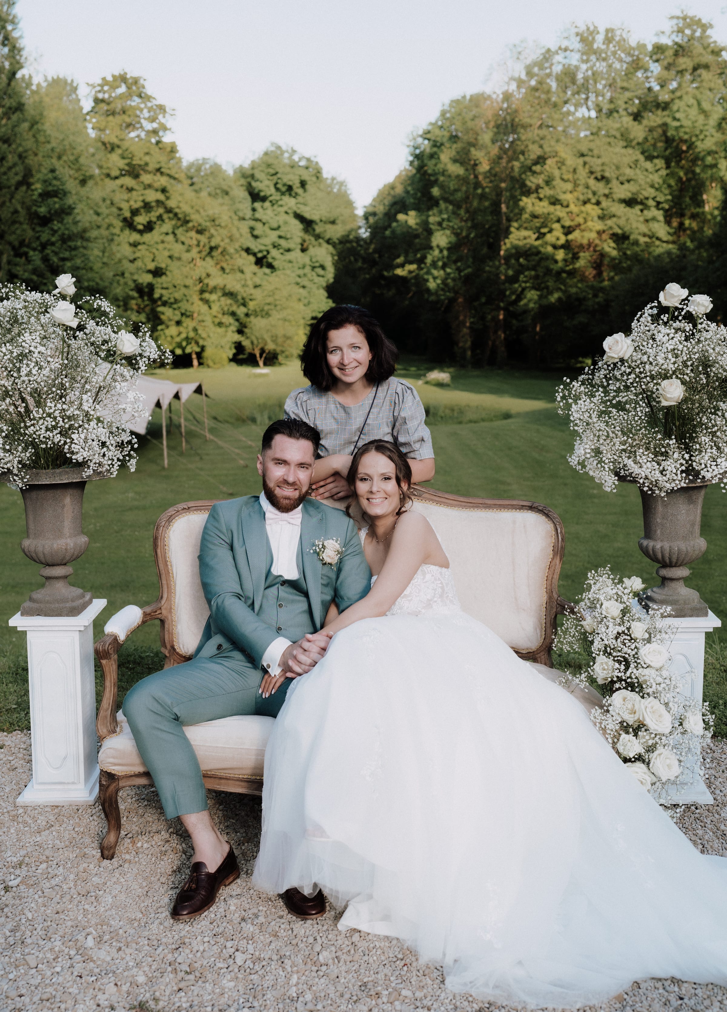 Nolwenne et Adrien - Mariage Domaine de Vaugency Champagne 2024 - photo 15